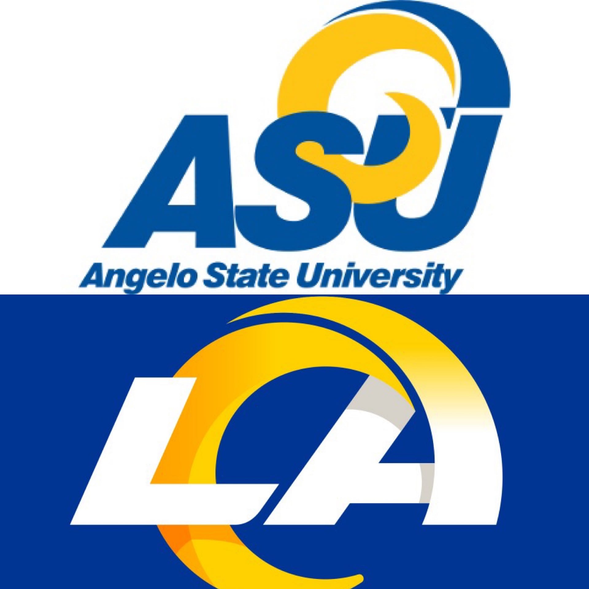 The Rams Stole Their New Logo Design From Angelo State University ...